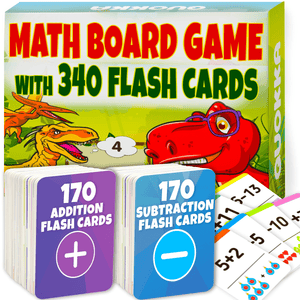 340 FLASH CARDS TO LEARN Addition Subtraction