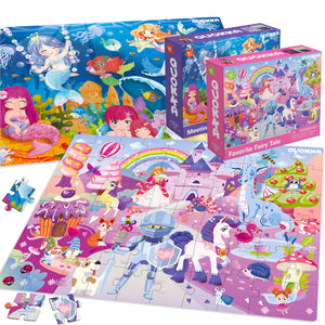 60 Piece Jigsaw Puzzles for Kids